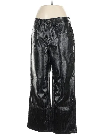 Pre-owned Good American Casual Pants In Black