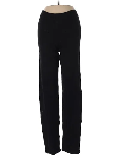 Pre-owned Good American Casual Pants In Black