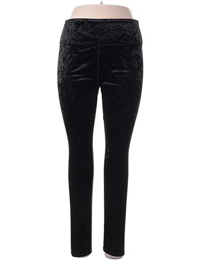 Pre-owned Good American Casual Pants In Black