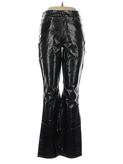 Pre-owned Good American Casual Pants In Black