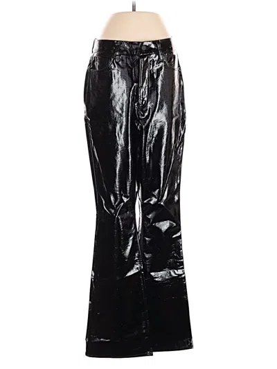 Pre-owned Good American Casual Pants In Black