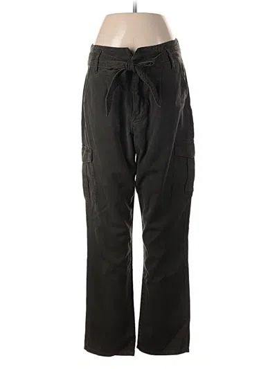 Pre-owned Good American Casual Pants In Black
