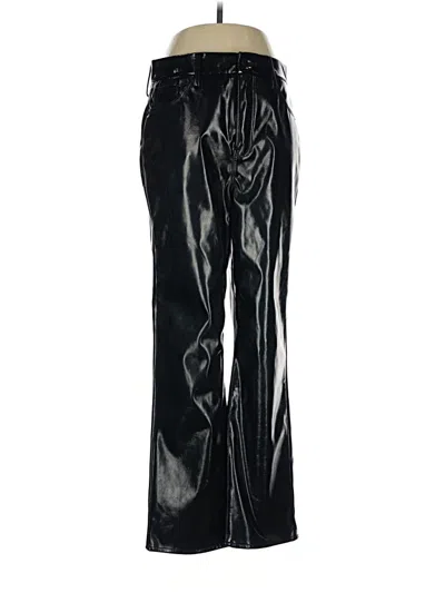 Pre-owned Good American Casual Pants In Black