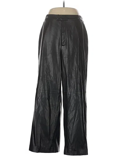 Pre-owned Good American Casual Pants In Black