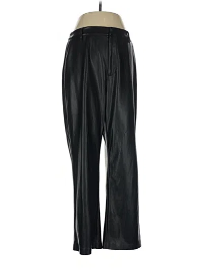 Pre-owned Good American Casual Pants In Black