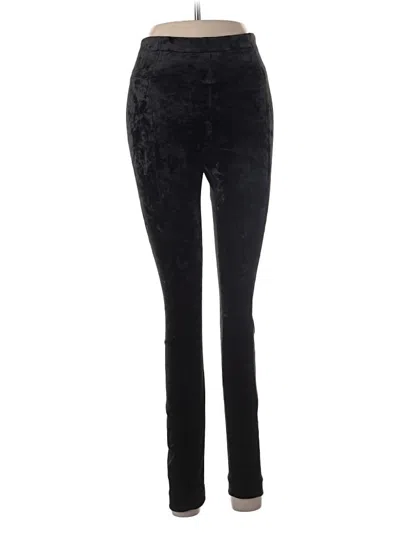 Pre-owned Good American Casual Pants In Black