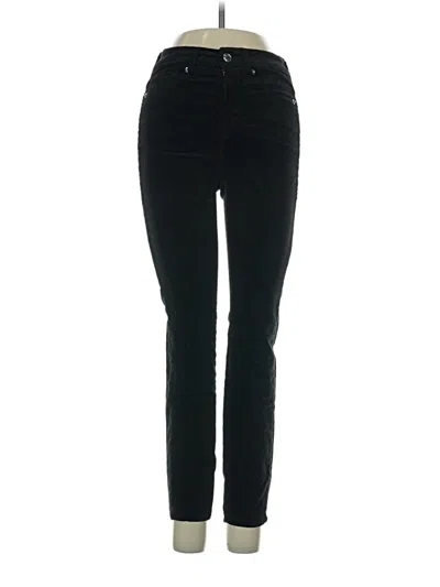Pre-owned Good American Casual Pants In Black