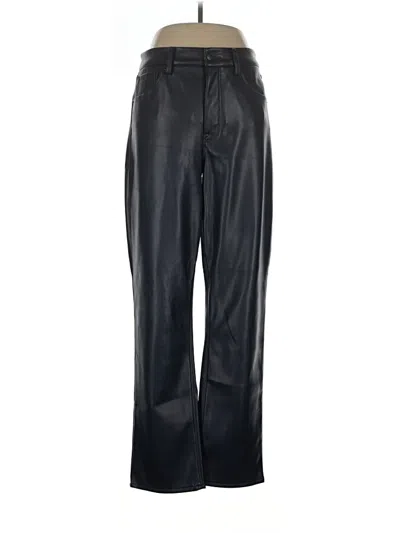 Pre-owned Good American Casual Pants In Black