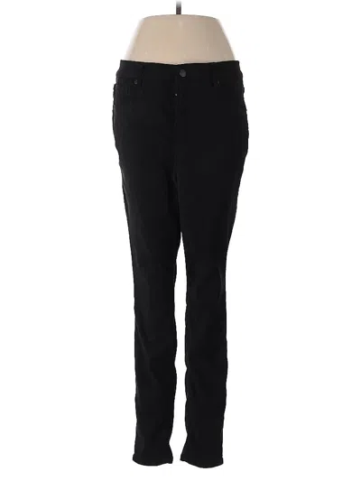 Pre-owned Good American Casual Pants In Black