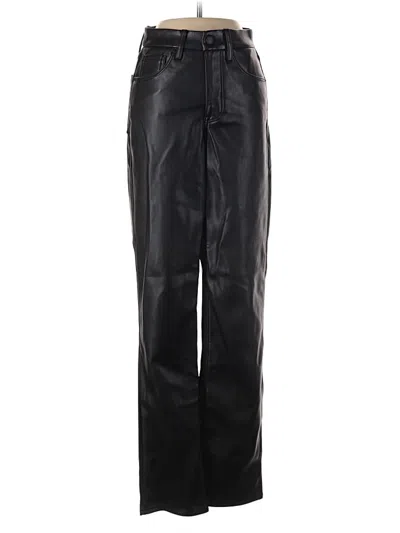 Pre-owned Good American Casual Pants In Black