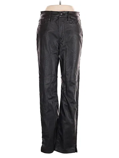 Pre-owned Good American Casual Pants In Black