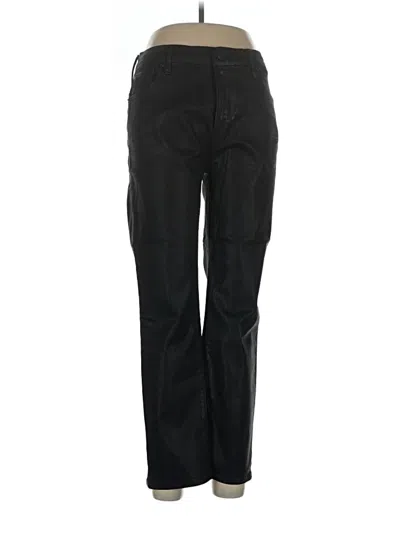Pre-owned Good American Casual Pants In Black