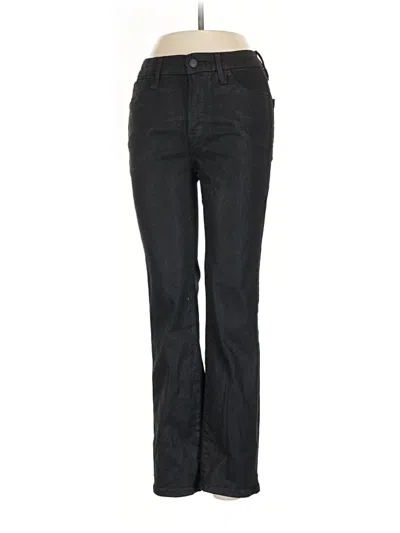 Pre-owned Good American Casual Pants In Black