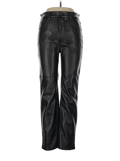 Pre-owned Good American Casual Pants In Black