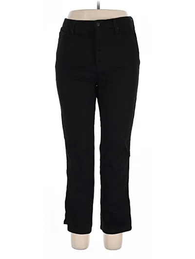 Pre-owned Good American Casual Pants In Black