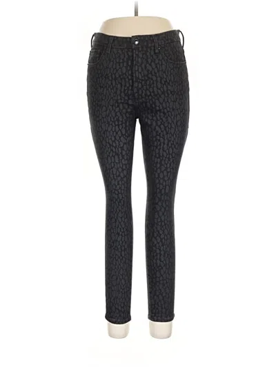 Pre-owned Good American Casual Pants In Black
