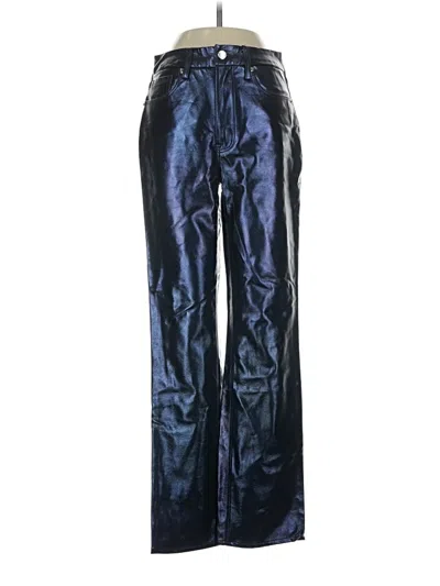Pre-owned Good American Casual Pants In Blue