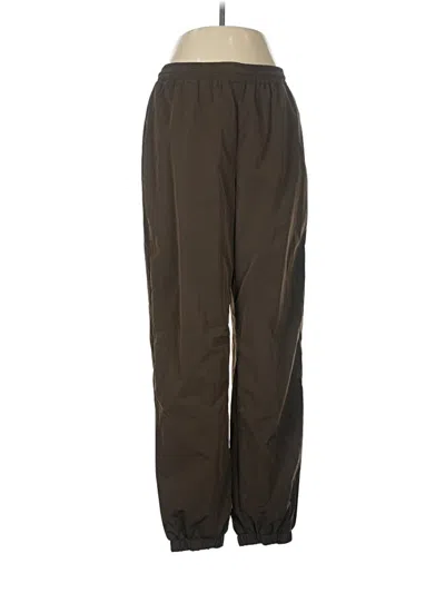 Pre-owned Good American Casual Pants In Brown