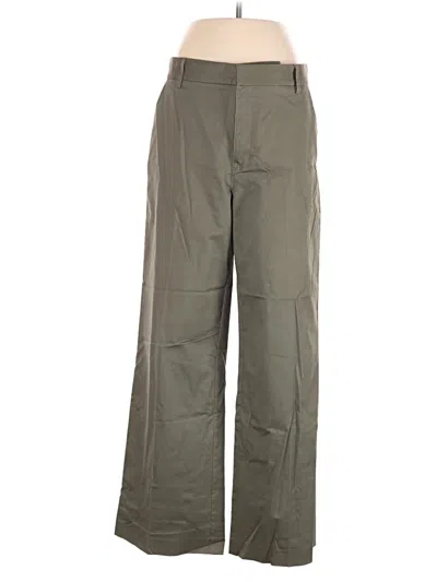 Pre-owned Good American Casual Pants In Green