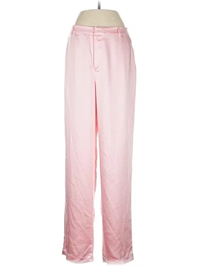 Pre-owned Good American Casual Pants In Pink