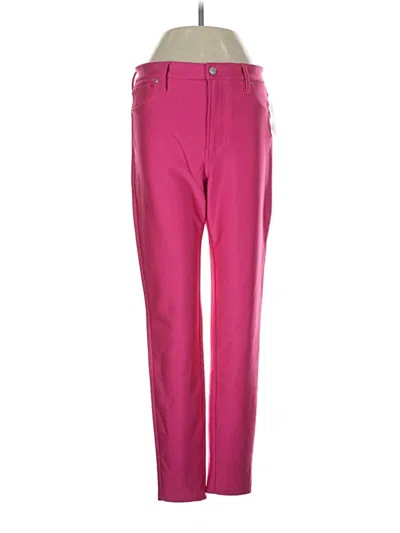 Pre-owned Good American Casual Pants In Pink