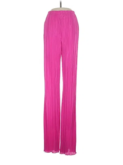 Pre-owned Good American Casual Pants In Pink