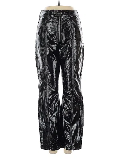 Pre-owned Good American Casual Pants In Silver