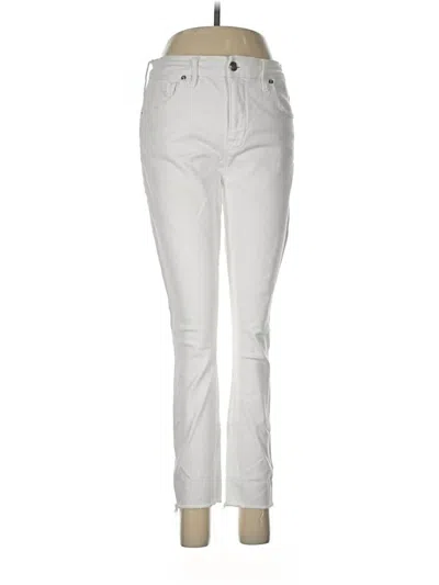 Pre-owned Good American Casual Pants In Silver