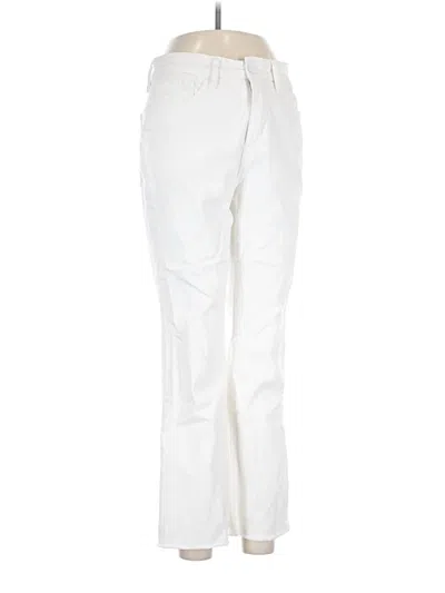 Pre-owned Good American Casual Pants In White