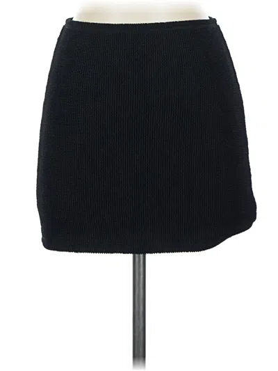 Pre-owned Good American Casual Skirt In Black