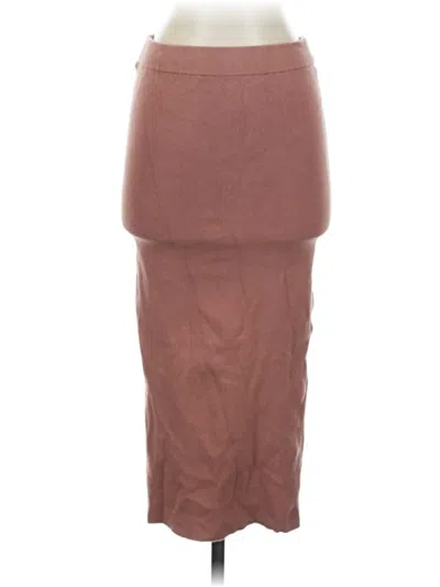 Pre-owned Good American Casual Skirt In Brown