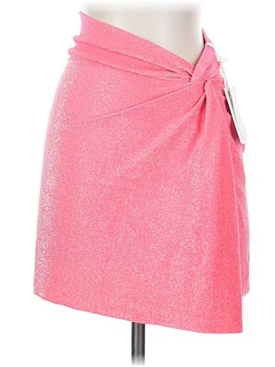 Good American Casual Skirt In Pink