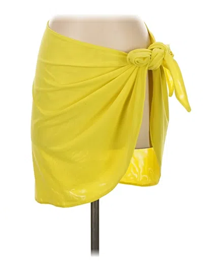 Good American Casual Skirt In Yellow