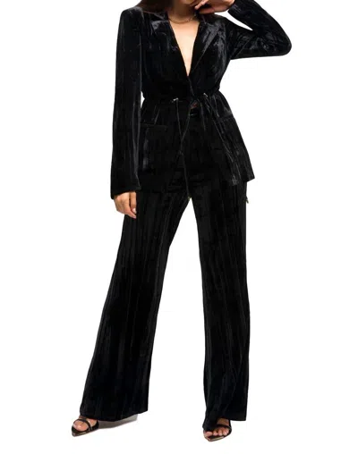 Good American Cinched Blazer In Black