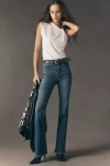 Good American Classic Bootcut High-rise Jeans In White