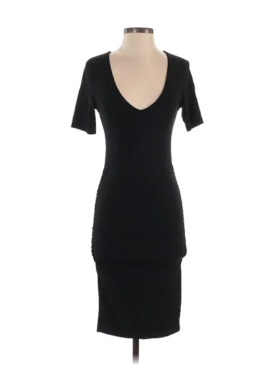 Pre-owned Good American Cocktail Dress In Black