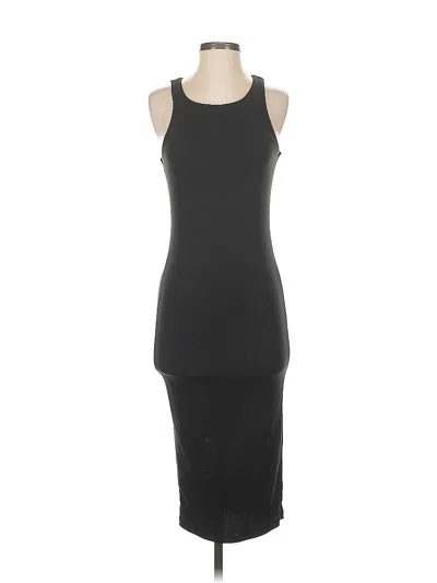 Pre-owned Good American Cocktail Dress In Black