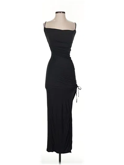 Pre-owned Good American Cocktail Dress In Black