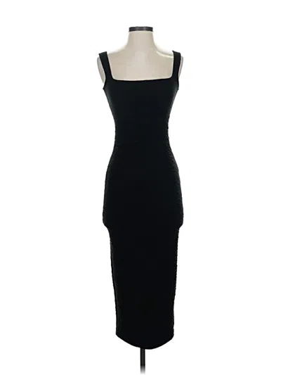 Pre-owned Good American Cocktail Dress In Black