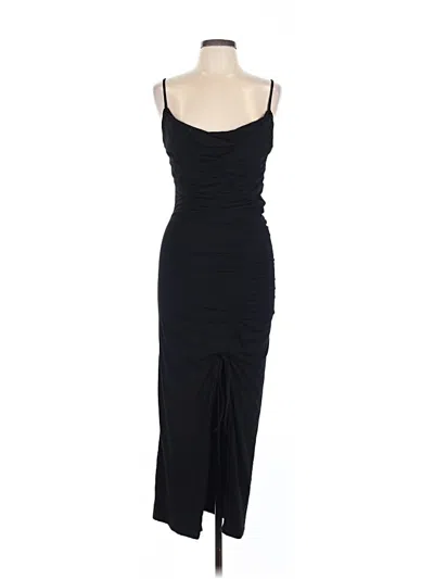 Pre-owned Good American Cocktail Dress In Black