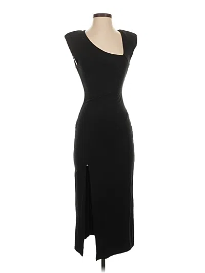 Pre-owned Good American Cocktail Dress In Black