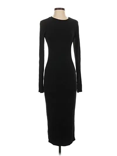Pre-owned Good American Cocktail Dress In Black
