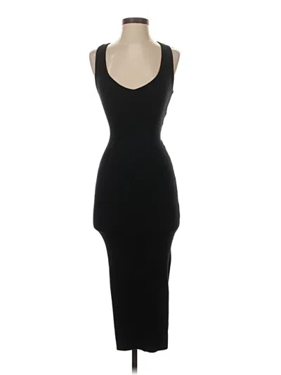Pre-owned Good American Cocktail Dress In Black