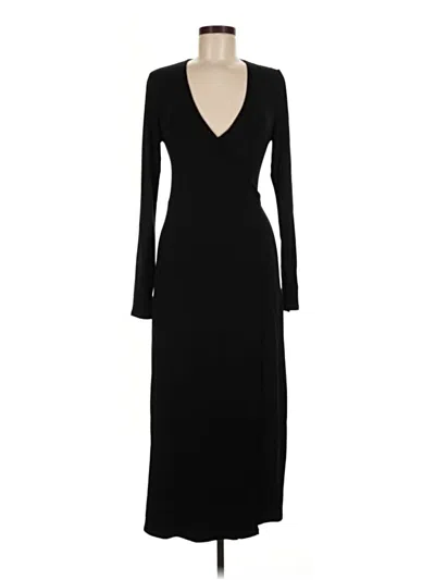 Pre-owned Good American Cocktail Dress In Black