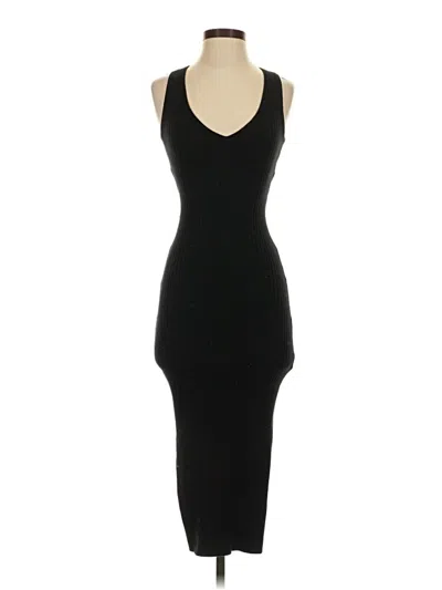 Pre-owned Good American Cocktail Dress In Black