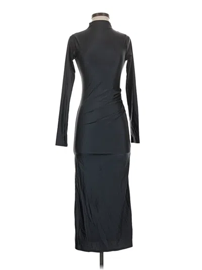 Pre-owned Good American Cocktail Dress In Black