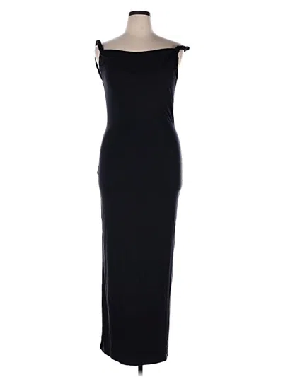 Pre-owned Good American Cocktail Dress In Black