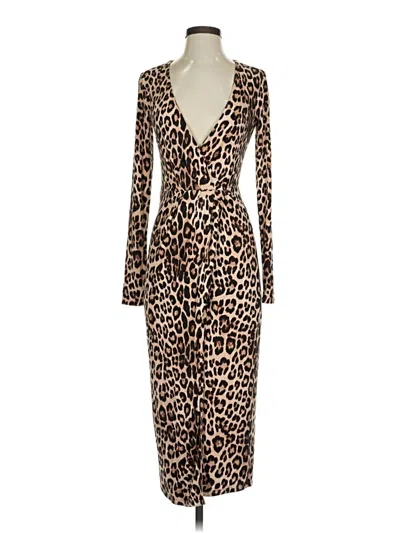 Pre-owned Good American Cocktail Dress In Brown