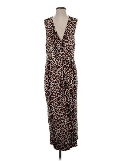Pre-owned Good American Cocktail Dress In Brown