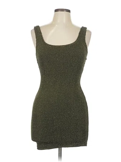 Pre-owned Good American Cocktail Dress In Green
